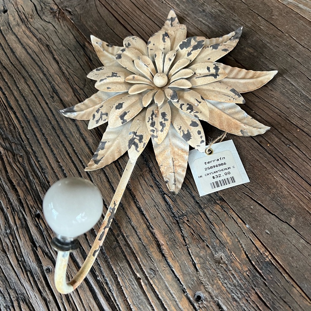 Metal Flower Hook from Terrain